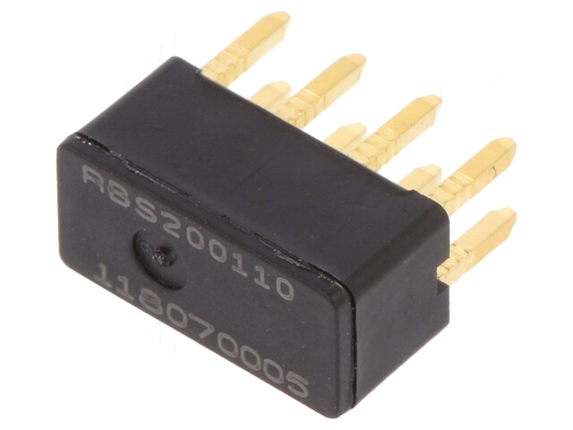 Sensor: kantelen; ±45°; -25÷85°C; OUT: SPST-NO; 5VDC; horizontaal Sensor: kantelen; ±45°; -25÷85°C; OUT: SPST-NO; 5VDC; horizontaal
